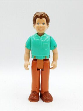 Little Tikes Dollhouse DAD Green Shirt Brown Pants Figure Grand Mansion Family